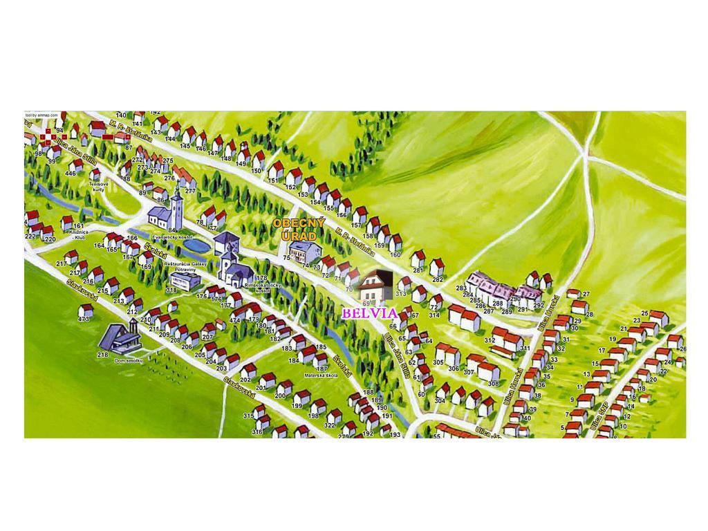 Penzión Belvia Nová Lesná Kültér fotó